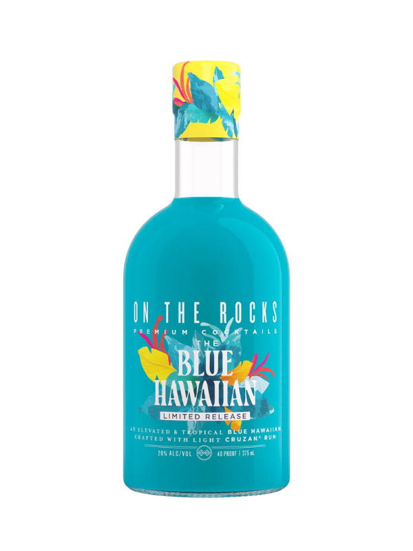 On The Rocks Cruzan Blue Hawaiian
