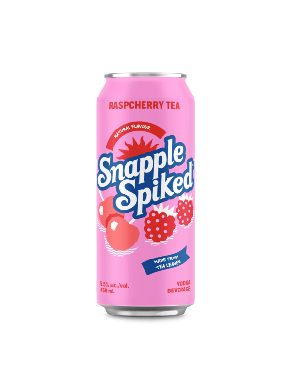 Snapple Spiked Tea Raspcherry 458ml Dom