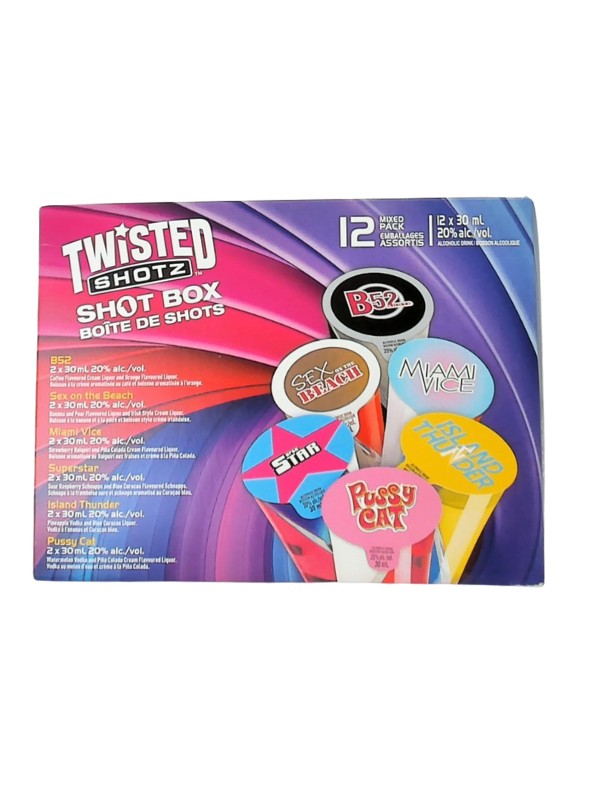Twisted Shotz Shotz Box V3