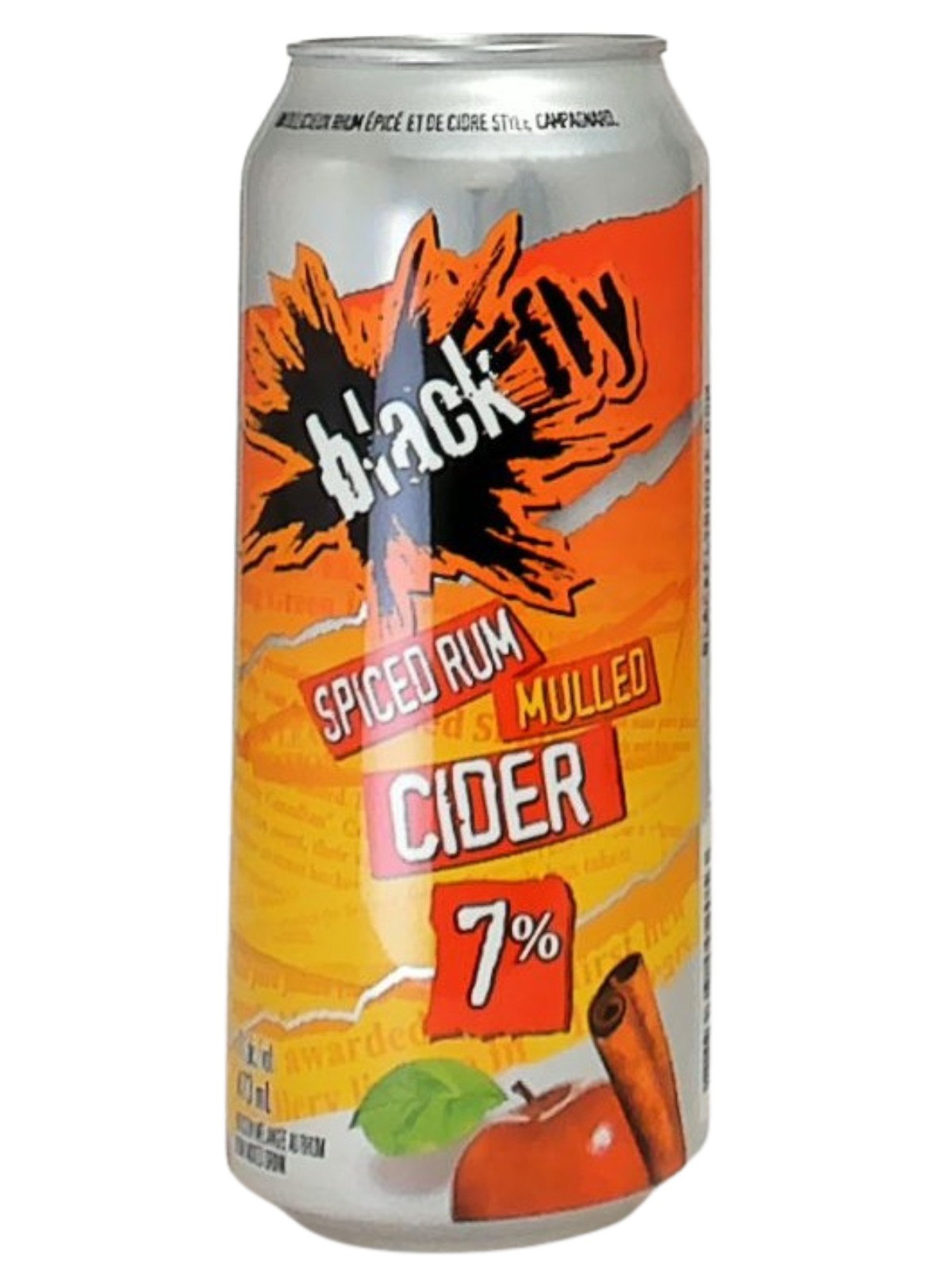 Black Fly Spiced Rum Mixed Drink