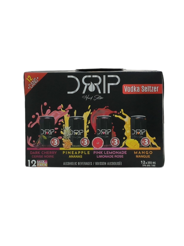 Drrip Hard Seltzer 12p Variety Pack