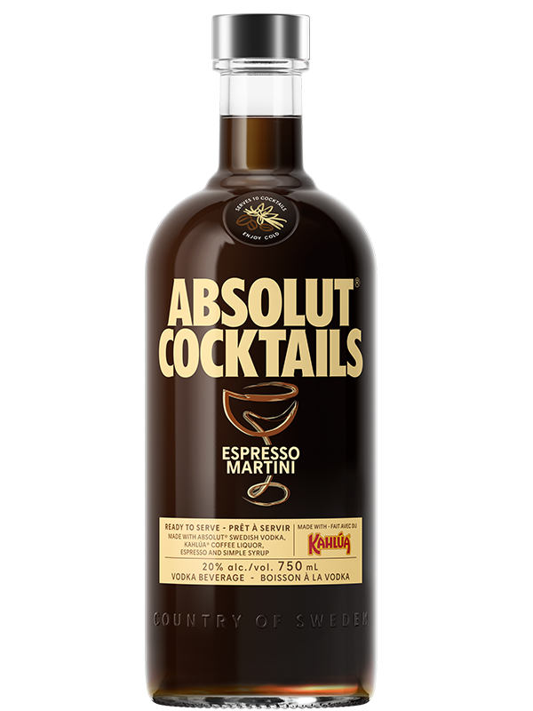 Absolut Espresso Martini Cocktail