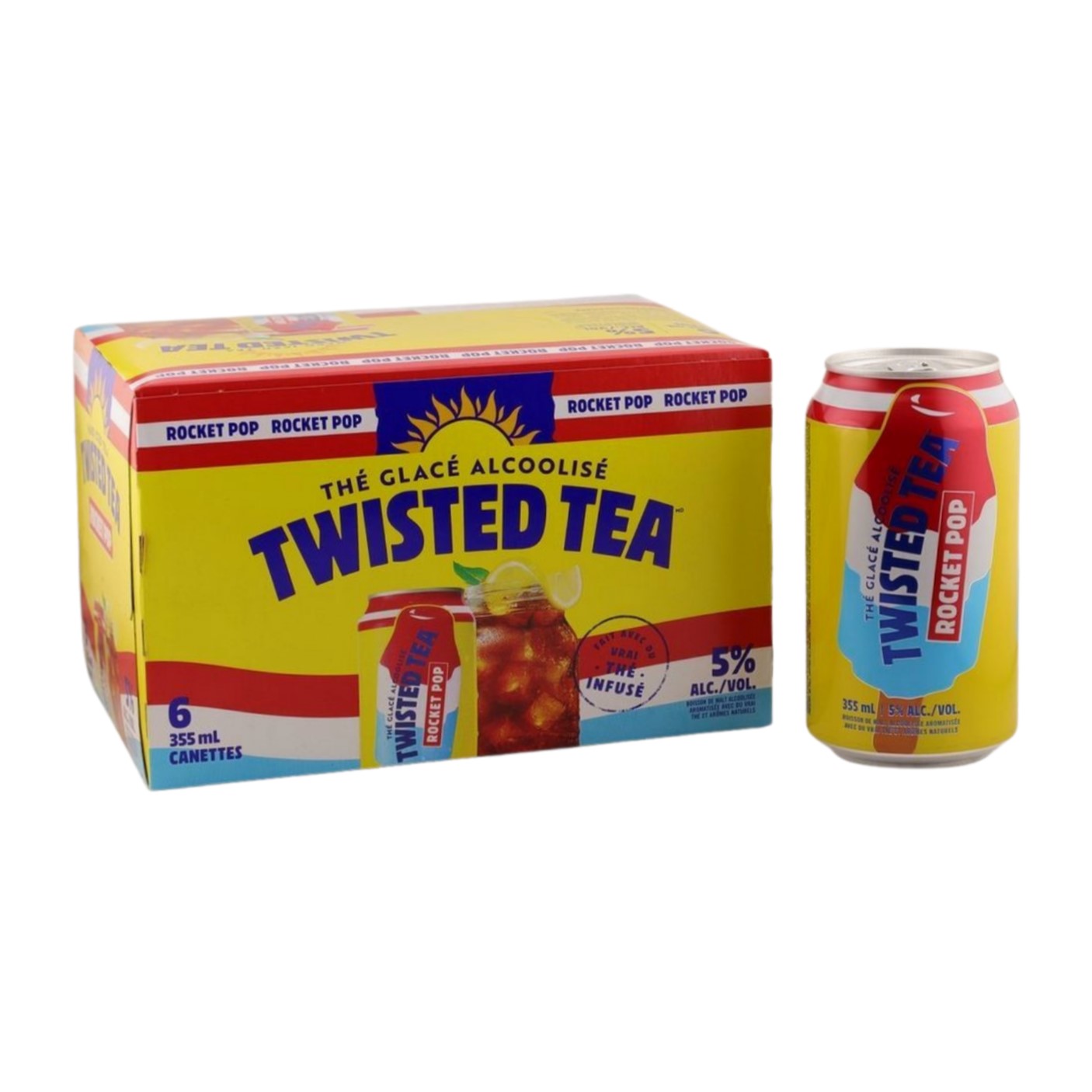 Twisted Tea Rocket Pop 6pk