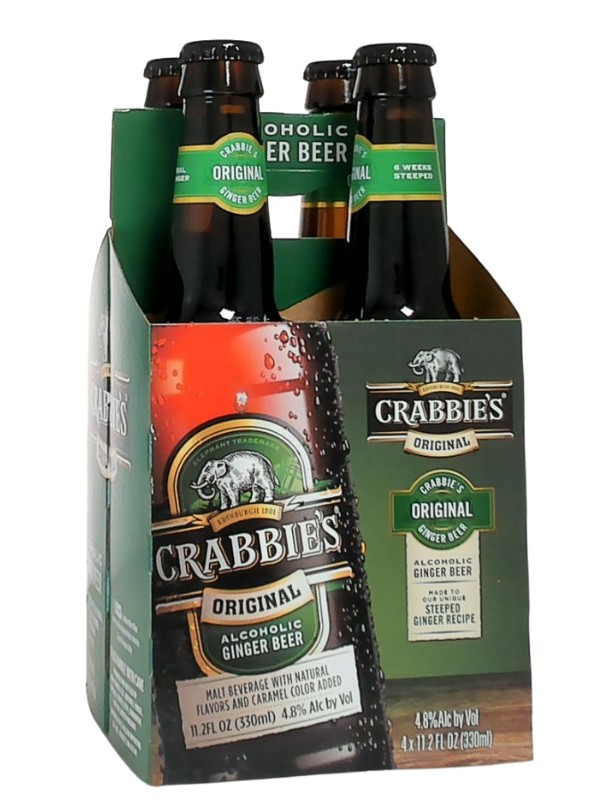 Crabbie'S Original Alcoholic Ginger 4pk