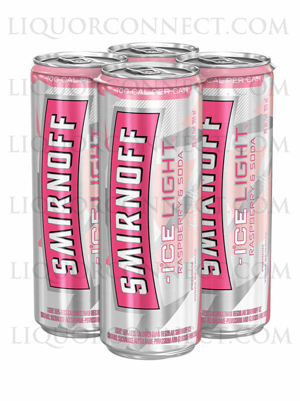 Smirnoff Ice Light Raspberry & Soda