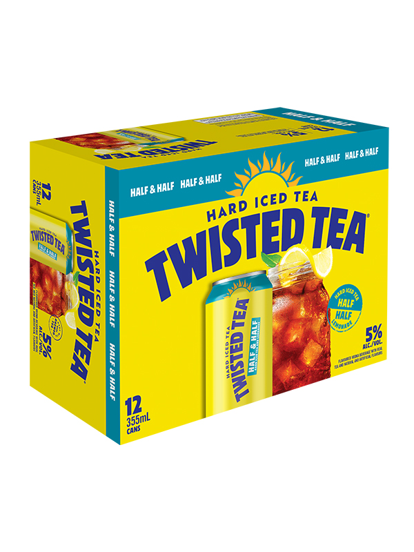 Twisted Tea Half & Half Iced Tea 12pkc