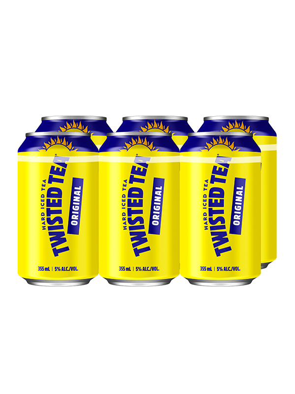 Twisted Tea Original Hard Iced Tea 6pkc