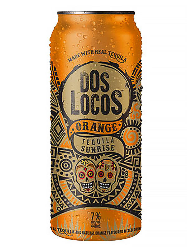 Dos Locos Tequila Sunrise