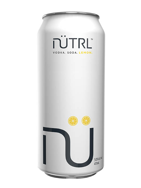 Nutrl Vodka Soda - Lemon 473ml