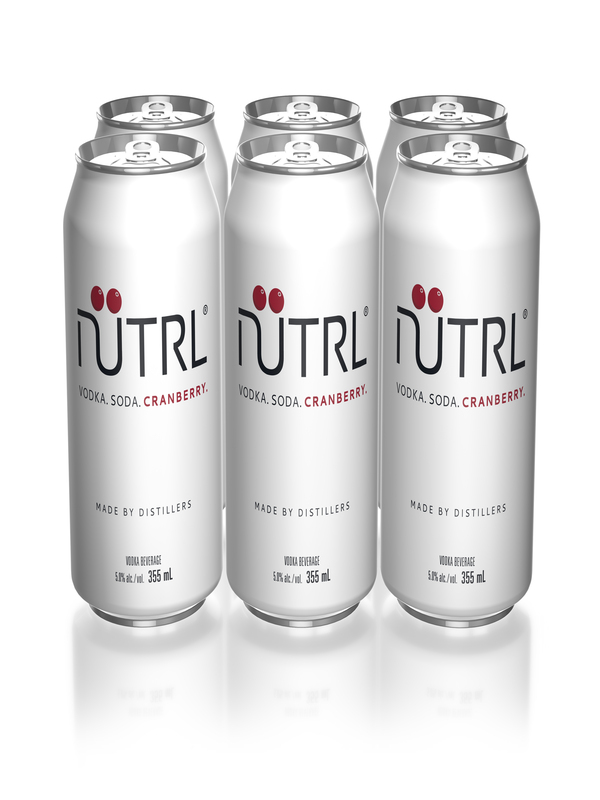 Nutrl Vodka Soda - Cranberry 6pk