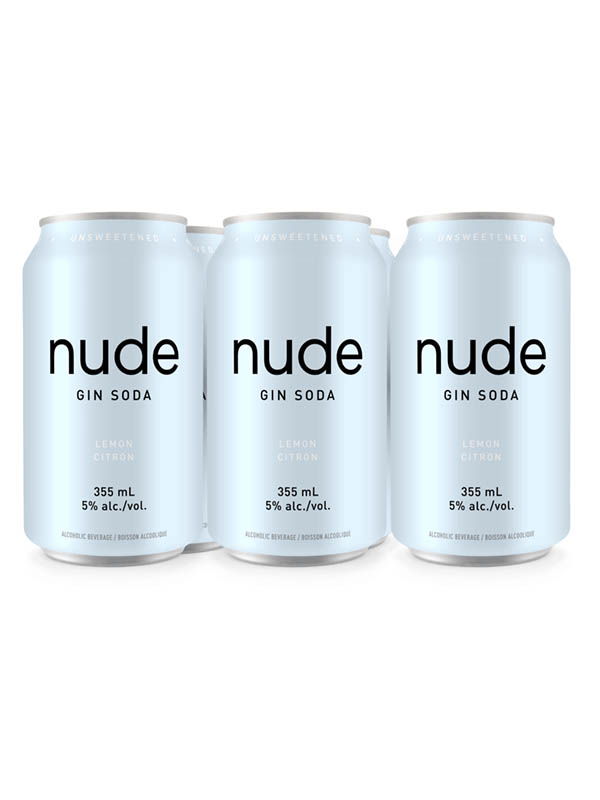 Nude Gin Soda - Lemon