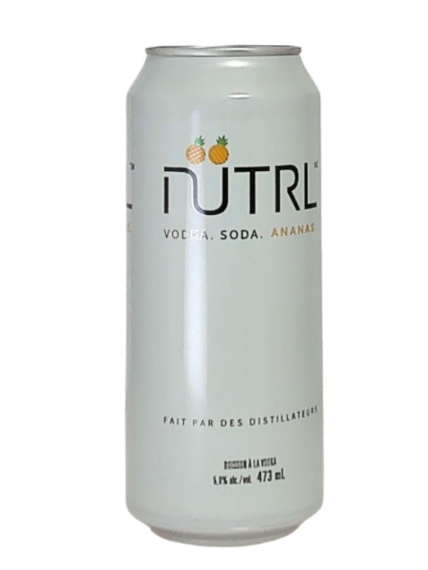 Nutrl Vodka Soda Pineapple 473ml