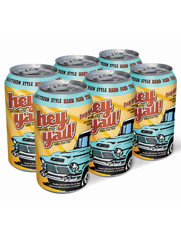 Hey Y'All Southern Style Hard Iced Tea