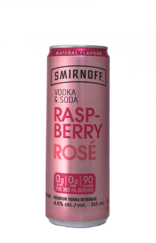 Smirnoff Vodka & Soda Raspberry Rose