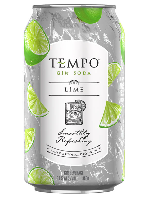TEMPO GIN SODA LIME