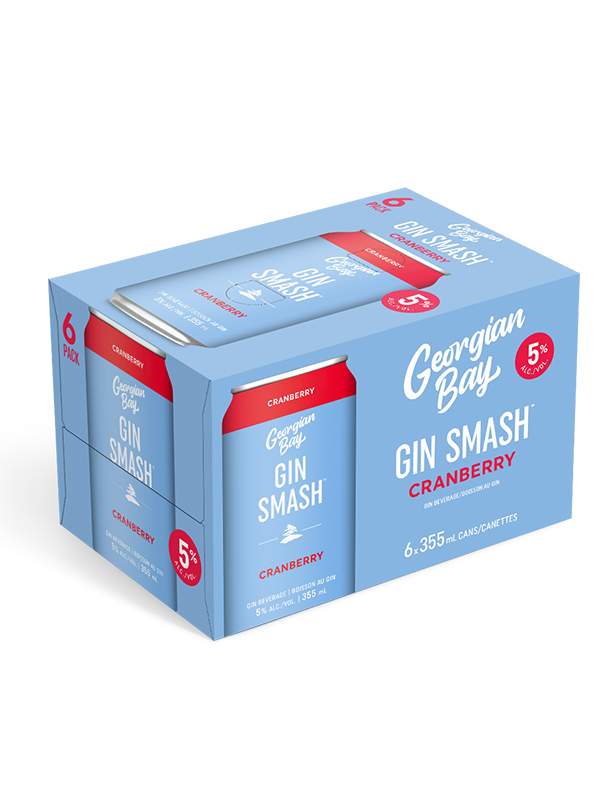 Georgian Bay Cranberry Gin Smash 6pk