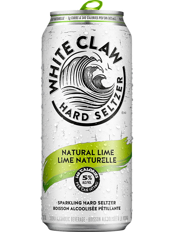 White Claw Natural Lime 473 Ml