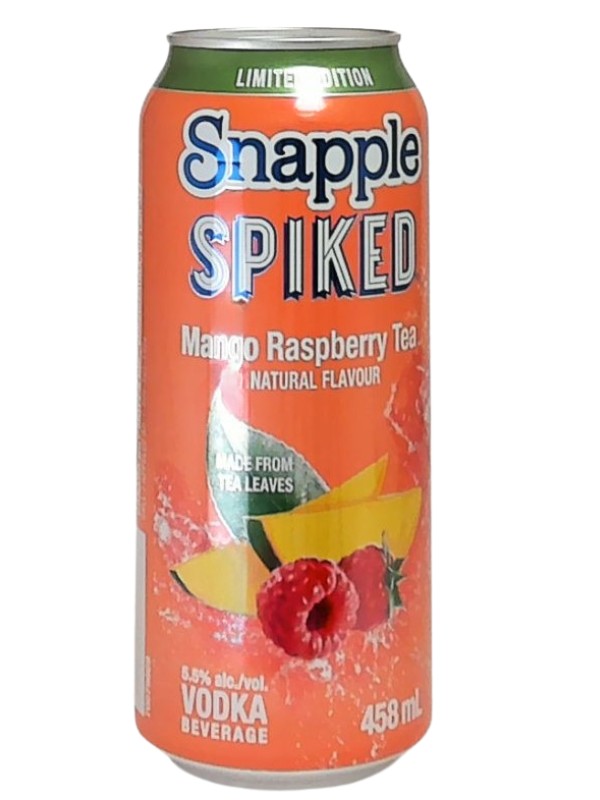 Snapple Spiked Mango Raspberry Tea