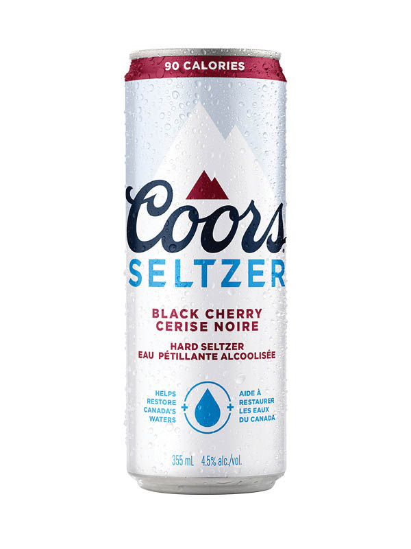 COORS SELTZER BLACK