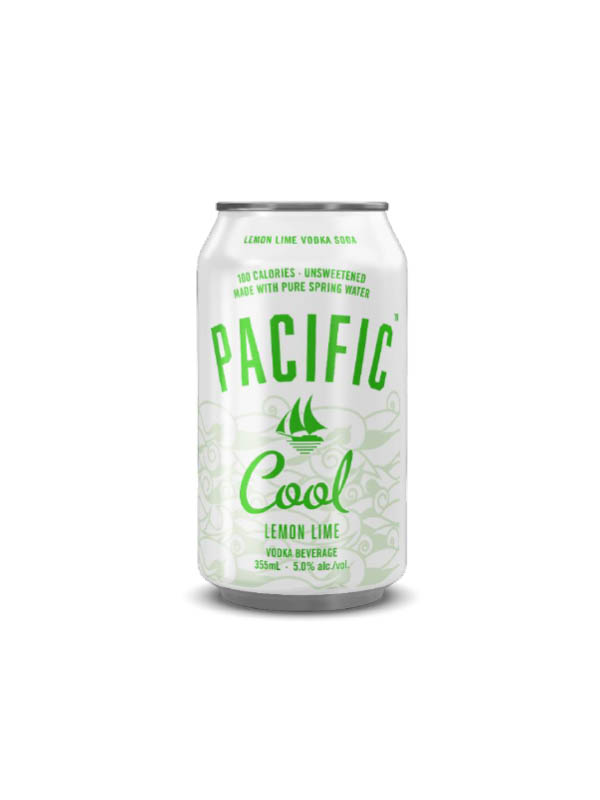 Pacific Cool Lemon Lime Vodka Soda