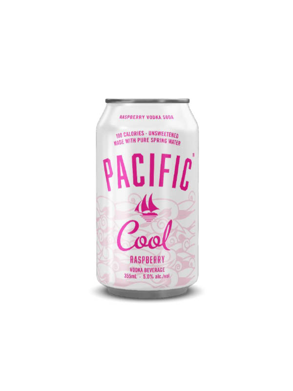 Pacific Cool Raspberry Vodka Soda