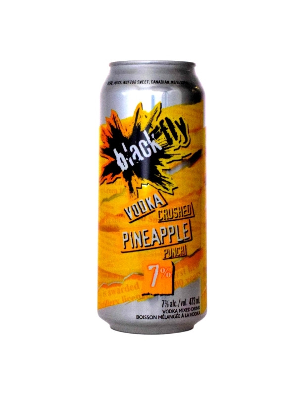 Black Fly Vodka Crushed Pineapple Punch