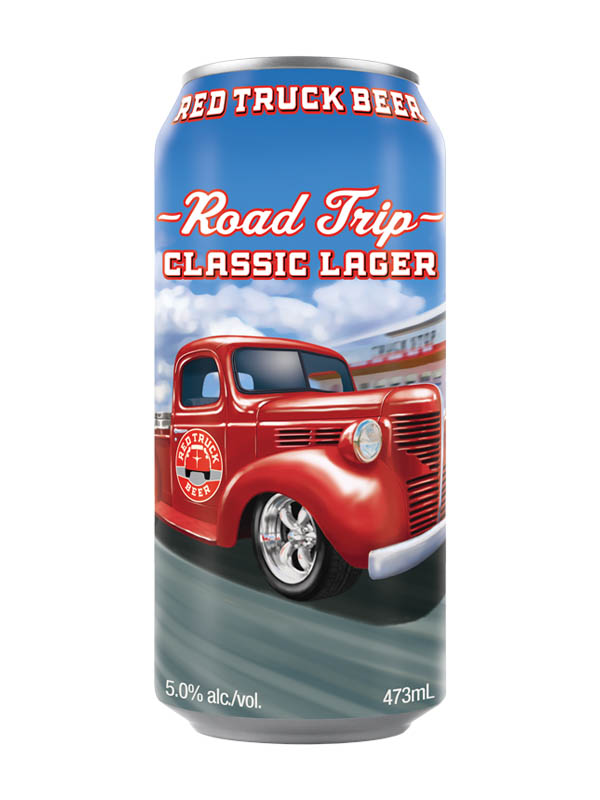 Red Truck Classic Lager Tall Can 473ml