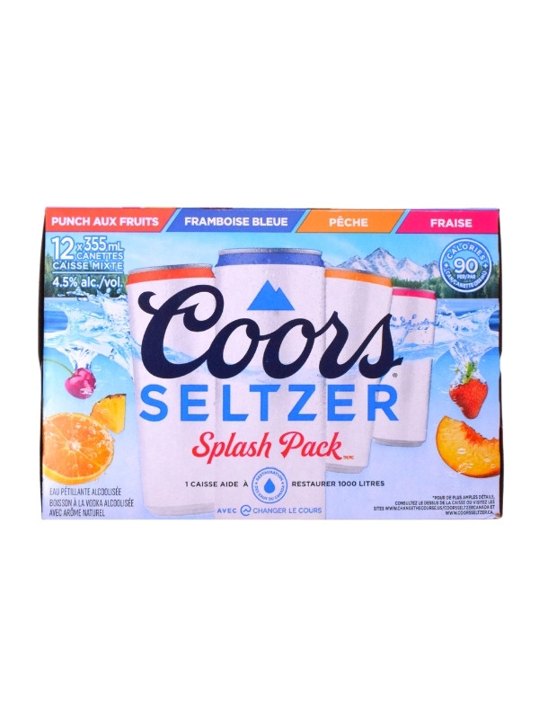 COORS SELTZER FRUIT