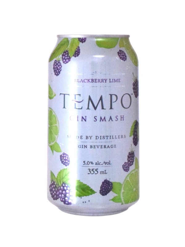 Tempo Gin Smash Blackberry Lime 6x355ml