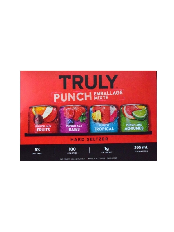 Truly Punch 12pk Cans - Domestic