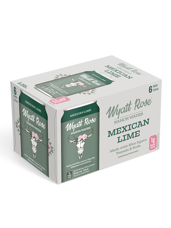 Wyatt Rose Ranch Water Mexican Lime