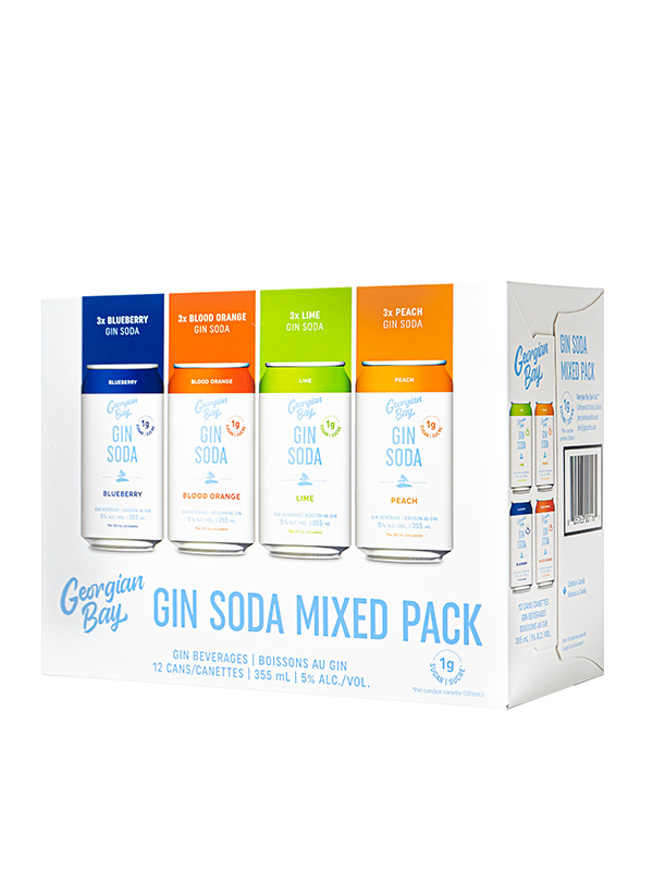 Georgian Bay Spirit Gin Soda Mixed Pack